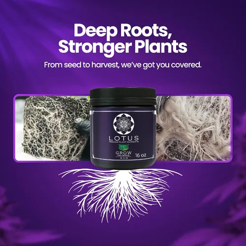 Miniatura 6 de Lotus Nutrients Grow Pro Series - Polvo nutritivo soluble en agua, más de 14 ingredientes con micronutrientes quelados y aminoácidos, para fibra