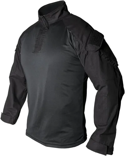 Miniatura 2 de Vertx Men's Recon Shirt, Long Sleeve Zipper Tactical Work Top with Pockets, Ripstop Fabric, EDC Survival Gear