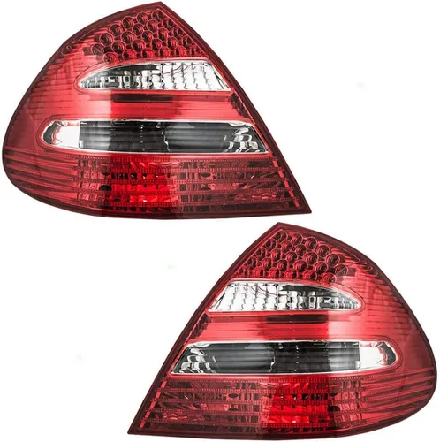 Para Mercedes-Benz E320 Conjunto de luz trasera 2003 04 05 2006 par lado conductor y pasajero LED | MB2800124 | MB2801124 | 211 820 05 64 | 211 820