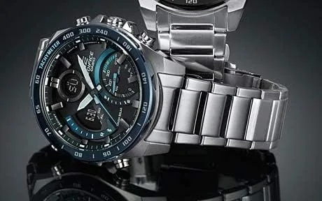 Miniatura 6 de CASIO EDIFICE ECB-900YDB-1BJF Cronógrafo de combinación digital a analógica modelo de bisel Bluetooth IPbanda de acero inoxidable azul