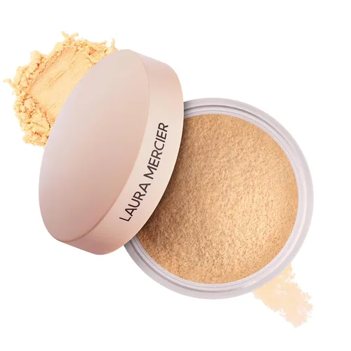 Miniatura 16 de Laura Mercier Polvo fijador translúcido suelto sin talco, ultra difuminado, desgaste hidratante de 16 horas, acabado natural, infusión de ácido