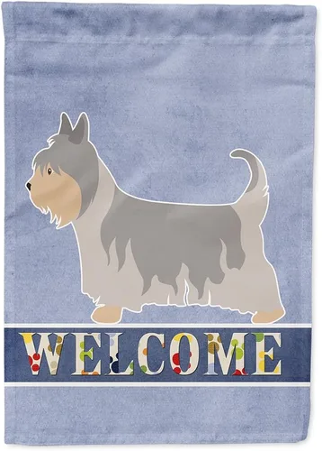 Miniatura 65 de Caroline's Treasures BB8334GF AIDI Bandera de jardín para perro de montaña del Atlas, bandera de buzón azul, bandera decorativa para patio exterior