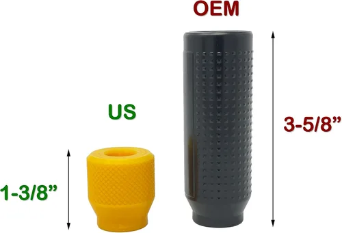 Miniatura 2 de Pomo corto y rechoncho para Dewalt DW735 y DW735X - Rueda cepilladora de caja de almuerzo - Fabricado en Estados Unidos - Reemplazo de ahorro