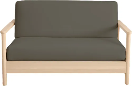 Miniatura 25 de Fundas para futón sin brazos tamaño individual, fundas de futón 100% algodón egipcio, funda de sofá con cremallera, protector de sofá cama, funda
