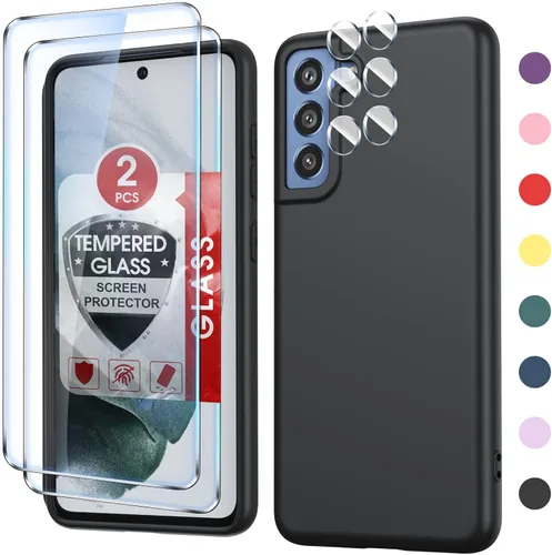 Miniatura 44 de LeYi Funda para Motorola Moto G Play 4G 2024: Funda para Moto G Play 4G 2024 con funda delgada y antiarañazos, silicona líquida a prueba de golpes