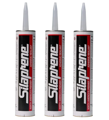 Miniatura 6 de Adhesivo y sellador sin silicona Premiere de Norteamérica - Sellador industrial impermeable de una parte y de secado rápido para montaje y Gris