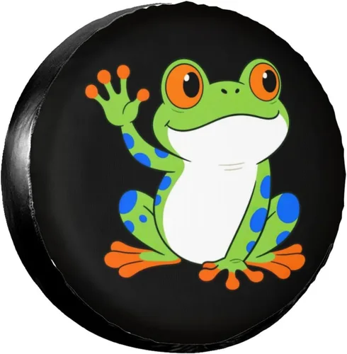 Miniatura 15 de Funda de repuesto para neumáticos de repuesto con diseño de bandera estadounidense y águila calva, a prueba de polvo, para remolque, caravana