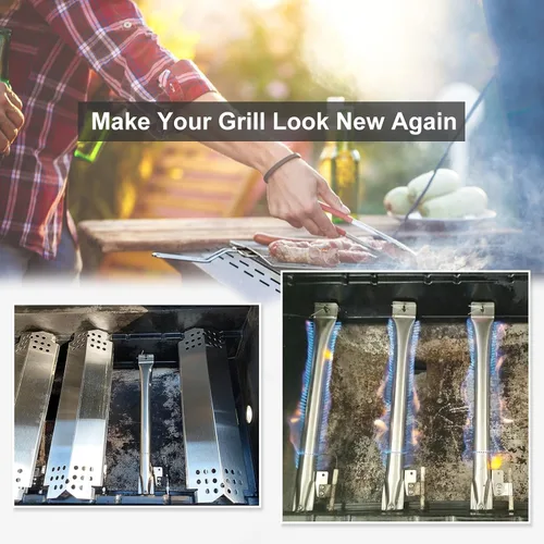 Miniatura 7 de Criditpid Piezas de repuesto para parrilla Nexgrill 2 quemadores 720-0864M, 720-0864, 4 quemadores 720-0830H, 720-0783E, Tienda de calor