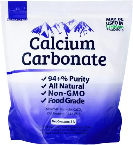 Miniatura 3 de Carbonato de calcio de grado alimenticio de más del 97 % a partir de piedra caliza, cc1f, 1