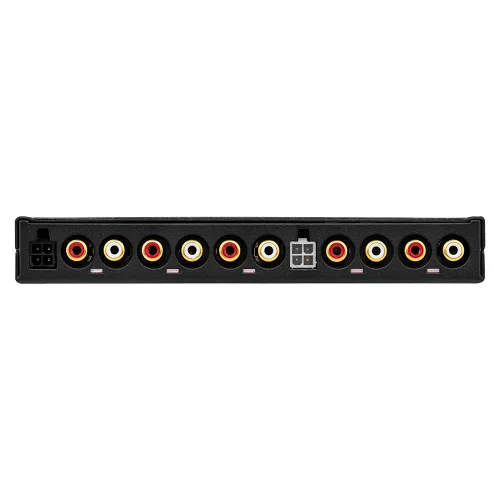 Miniatura 5 de DS18 EQX7PRO Ecualizador de 7 bandas de alto voltaje con entrada de alto nivel, encendido automático e indicador LED de alto voltaje