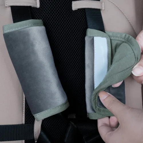 Miniatura 5 de COOLBEBE - Juego de soporte para el cuerpo del bebé mejorado 3 en 1 y fundas para las correas para recién nacidos, bebés y niños pequeños - Cojín