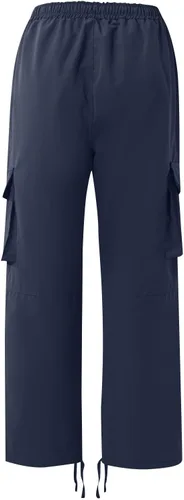 Miniatura 4 de WENKOMG1 Pantalones tácticos básicos para hombre, transpirables, cintura elástica, pantalones deportivos