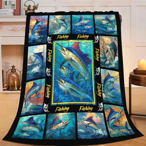 Miniatura 197 de Manta de Foca del Océano, Regalos de Focas para Niños, Niñas, Adultos, Mujeres y Hombres, Suave, Acogedora, Cálida, Felpa Esponjosa, Mullida