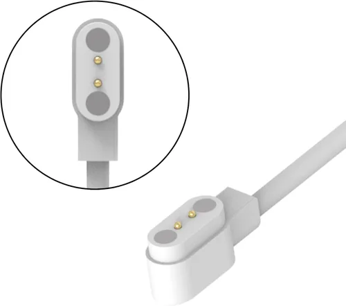 Miniatura 7 de Compatible con Woneligo W13 cargador de reloj inteligente 23.6 in, cable portátil USB, cable de carga magnético, cargador de repuesto para cargador
