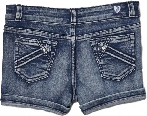 Miniatura 2 de ToBeInStyle pantalones cortos de denim, para niña