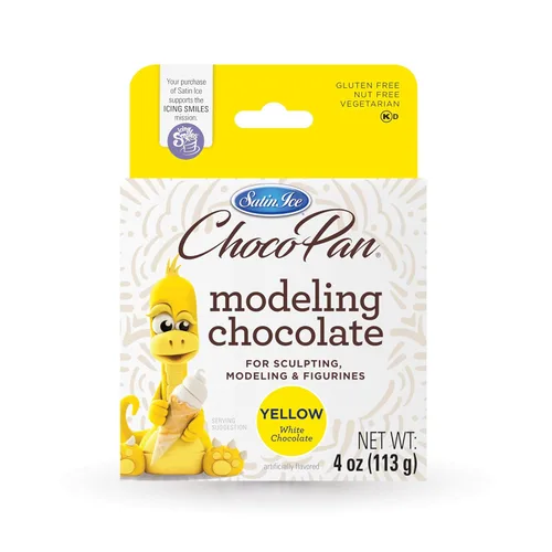 Miniatura 18 de Satin Ice ChocoPan - Chocolate blanco brillante para modelar (1 libra) para decoración de pasteles