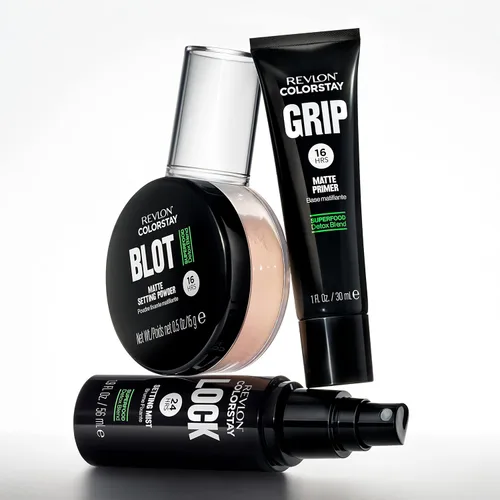 Miniatura 6 de Revlon ColorStay Grip Primer, matificante, difuminador y absorbente de aceite, absorbe sebo, difumina las imperfecciones y reduce la apariencia