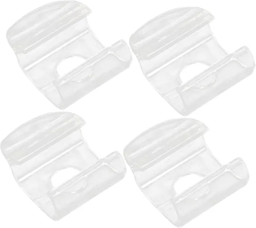Miniatura 7 de Tofficu 4 tiradores sin cordón para ventanas, fáciles de instalar, material resistente para persianas enrollables