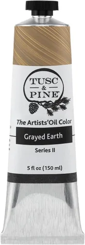 Miniatura 173 de Tusc & Pine Pintura al óleo Artist – Alizarin Crimson, 1.4 fl oz, sin amarilleo, consistencia rica y cremosa, carga máxima de pigmento, pinturas al