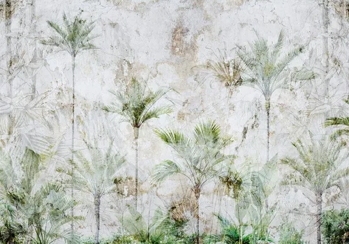Miniatura 8 de artgeist Mural para pared Palmeras de 154 x 110 pulgadas, papel tapiz autoadhesivo removible, adhesivo grande extraíble, diseño impreso, diseño