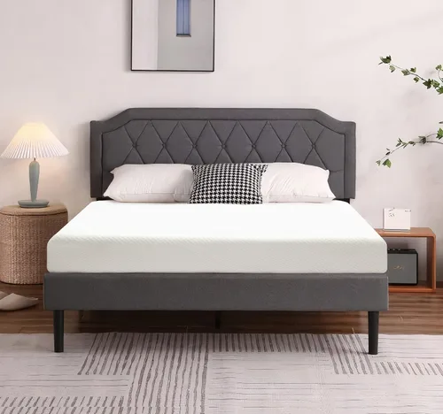 Miniatura 12 de Irvine Home Collection Colchón de espuma viscoelástica de gel tamaño individual de 8 pulgadas, sensación de firmeza media, transpirable, sueño