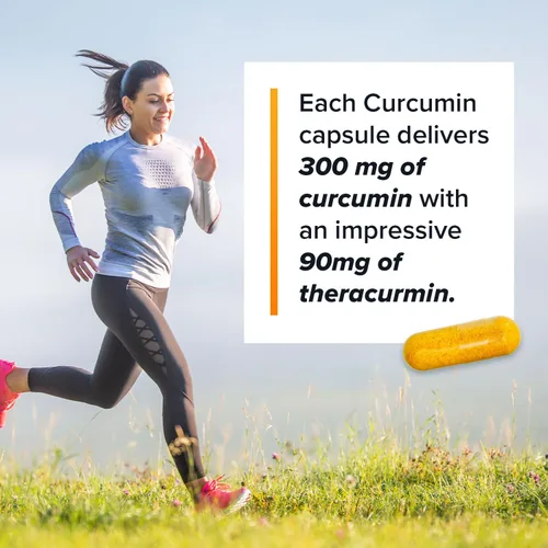 Miniatura 6 de Theracurmin - Suplemento de curcumina de cúrcuma, 60 unidades, cúrcuma y curcumina de alta absorción, suplemento de apoyo para las articulaciones
