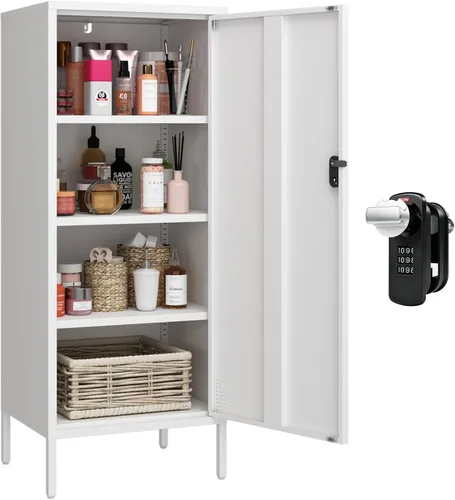 Miniatura 10 de Steehoom Gabinete de almacenamiento de metal 500 (verde, H49.21'')