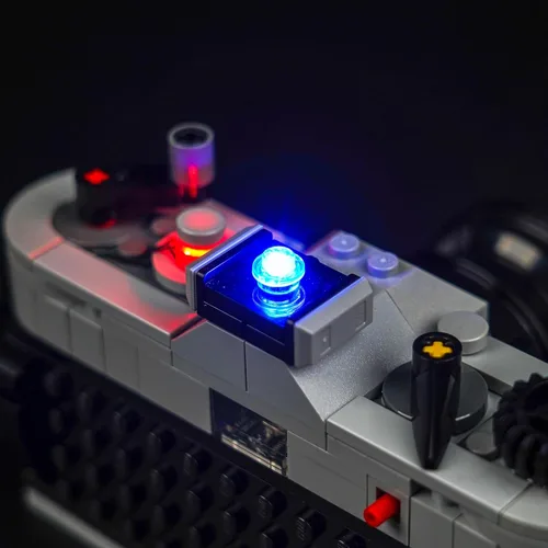 Miniatura 6 de VONADO Kit de luz LED compatible con LEGO Retro Camera 31147 Creator, accesorios de juego de iluminación creativa
