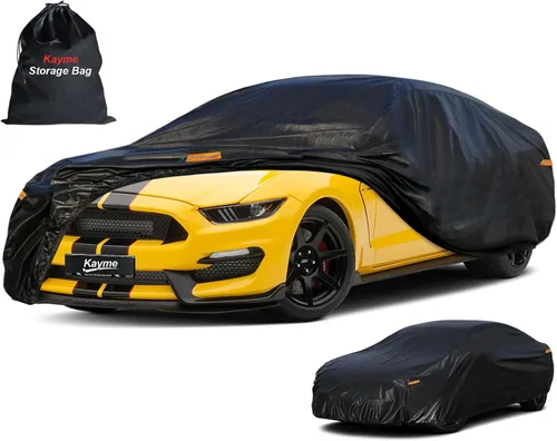 Miniatura 56 de Kayme - Cubierta completa impermeable de 7 capas para Honda Civic Sedán/Coupé (1991-2024), apta para todo clima, protección p/exteriores contra