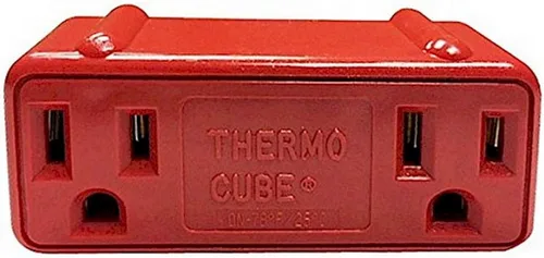 Miniatura 4 de Farm Innovators TC-2 - Cubo térmico para clima frío con toma de control termostático, encendido a 20 grados/apagado a 30 grados Blanco