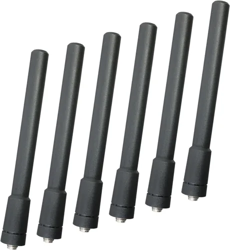 Miniatura 7 de Samcom Antena corta de radio bidireccional con SMA-hembra, antena elástica y no deformable de 3.4 pulgadas para Walkie Talkies UHF 400-480MHz