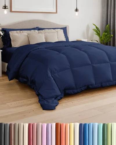 Miniatura 19 de Tamaño Individual, Edredón de Plumón Blanco Alternativo - Cálido y Ligero - Juego de Ropa de Cama de Calidad Hotelera de Lujo y Transpirable