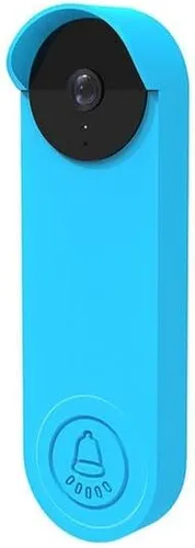 Miniatura 6 de Coyktonty Funda de silicona para timbre de puerta, resistente a la intemperie, silicona protectora para Google Nest Doorbell Case Anti-UV (blanco)