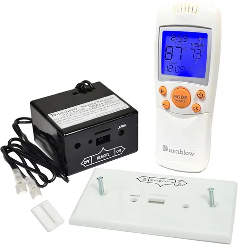 Miniatura 5 de Durablow TR2001 - Kit de control remoto de encendido y apagado para chimenea de gas con válvula Millivolt o módulo de encendido electrónico, caja