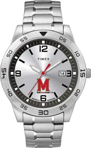 Miniatura 30 de Reloj de cuarzo para hombre Citation de 42 mm con correa de acero inoxidable Marea carmesí de Alabama