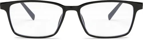 Miniatura 2 de FEISEDY Ligero TR90 Flexible Titanium B Rectángulo Gafas De Lectura Anti-Azul Luz Gafas B0018