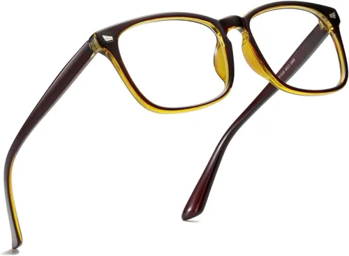 Miniatura 9 de AISSWZBEER - Lentes cuadrados de bloqueo de luz azul, para computadora/juegos/pantalla para mujeres u hombres