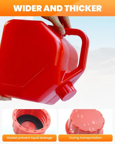 Miniatura 4 de 4 tapas para latas de gasolina, tapa de gas de rosca gruesa de 5 galones para gasolina, tapa de tanque de gas de plástico y metal, cubierta portátil