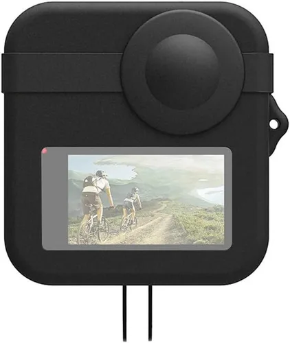 Miniatura 6 de Funda de silicona para cámara, funda protectora suave con cubierta de lente y cordón ajustable para el cuerpo de la cámara