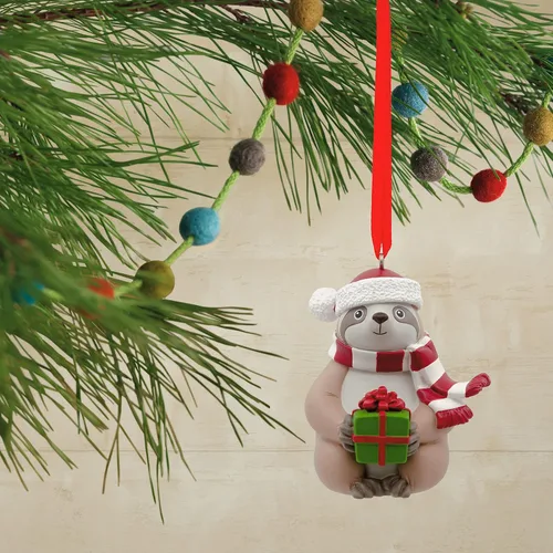 Miniatura 5 de Hallmark Jolly - Adorno de Navidad de perezoso, multicolor (0001HGO2887)