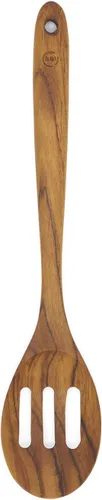 Miniatura 8 de Utensilios de madera de teca FAAY, cuchara y espátula saludables de madera de teca de alta resistencia a la humedad para utensilios de cocina