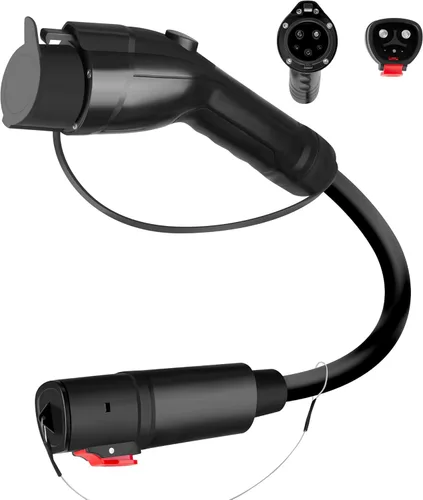 Miniatura 10 de Adaptador Tesla a J1772 - Adaptador de Carga EV NACS a J1772 Máx 60A 250V, para Conectores de Alta Potencia Tesla, Cargador Móvil/Destino Solo