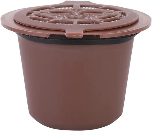Miniatura 10 de 3 cápsulas reutilizables para el hogar, cápsulas de café para el hogar, cápsulas recargables aptas para Nespresso (negro)