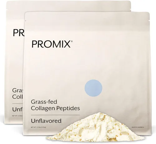 Miniatura 8 de ProMix Nutrition - Péptidos de colágeno, sin sabor - Proteína de colágeno hidrolizada promueve la piel, los huesos, las articulaciones y el apoyo a