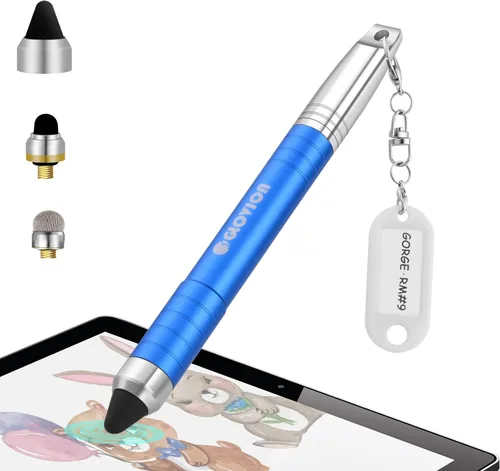 Miniatura 9 de Lápiz capacitivo para iPad iPhone con tapa magnética, pantallas táctiles para tabletas de niños, todos los dispositivos de pantalla táctil