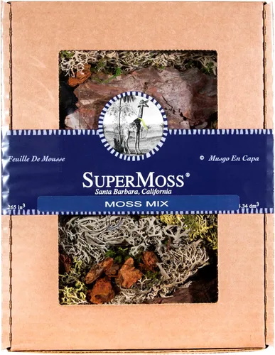 Miniatura 9 de SuperMoss (23309) Mezcla de musgo – Musgo decorativo de alta calidad para manualidades, terrarios, decoración de bodas y mesa, 80.75 pulgadas