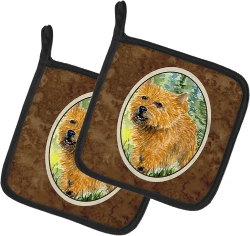 Miniatura 76 de Caroline's Treasures SS8617PTHD - Juego de soportes para ollas de cocina resistentes al calor, almohadillas calientes para horno para cocinar, Husky