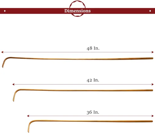 Miniatura 4 de CGS Craps Dice Stick – Madera Flexible de Ratán – 48 pulgadas de longitud para mesas de dados de tamaño casino – Equipo esencial de dados de calidad