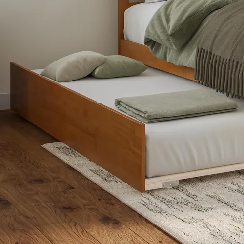 Miniatura 11 de AFI Cama nido Urban de tamaño matrimonial en espresso