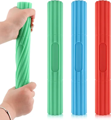 Barra flexible para terapia de codo de tenis y golfistas, 3 niveles de resistencia, alivia la tendinitis, dolor de muñeca y antebrazo, mejora la